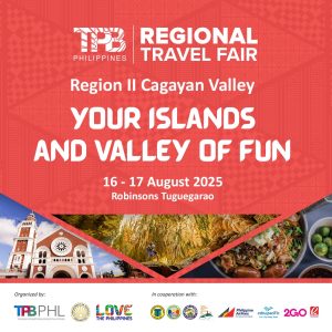 TPB and DOT will host the 15th Regional Travel Fair in Tuguegarao City.