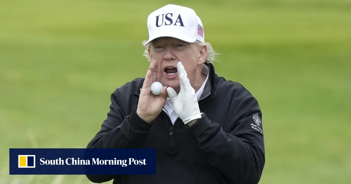 Тръмп представя реконструкцията на президентското голф игрище