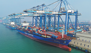 Търговският коридор суша-море бележи важен крайъгълен камък